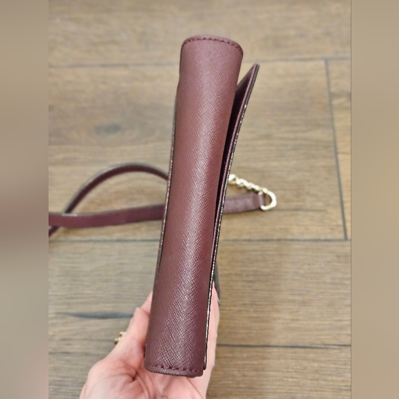 Kate Spade Burgundy Crossbody Bag - Like New - Picture 8 of 13